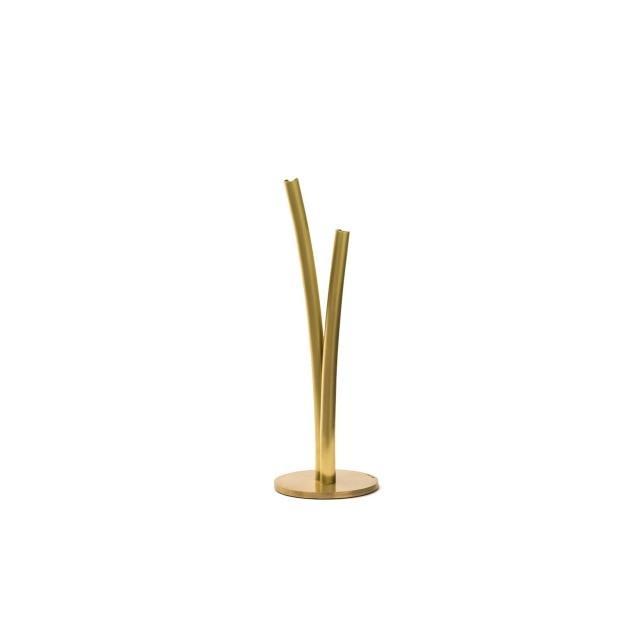 Nordic Style Golden Geometric Brass Vase - Nordic Side - 