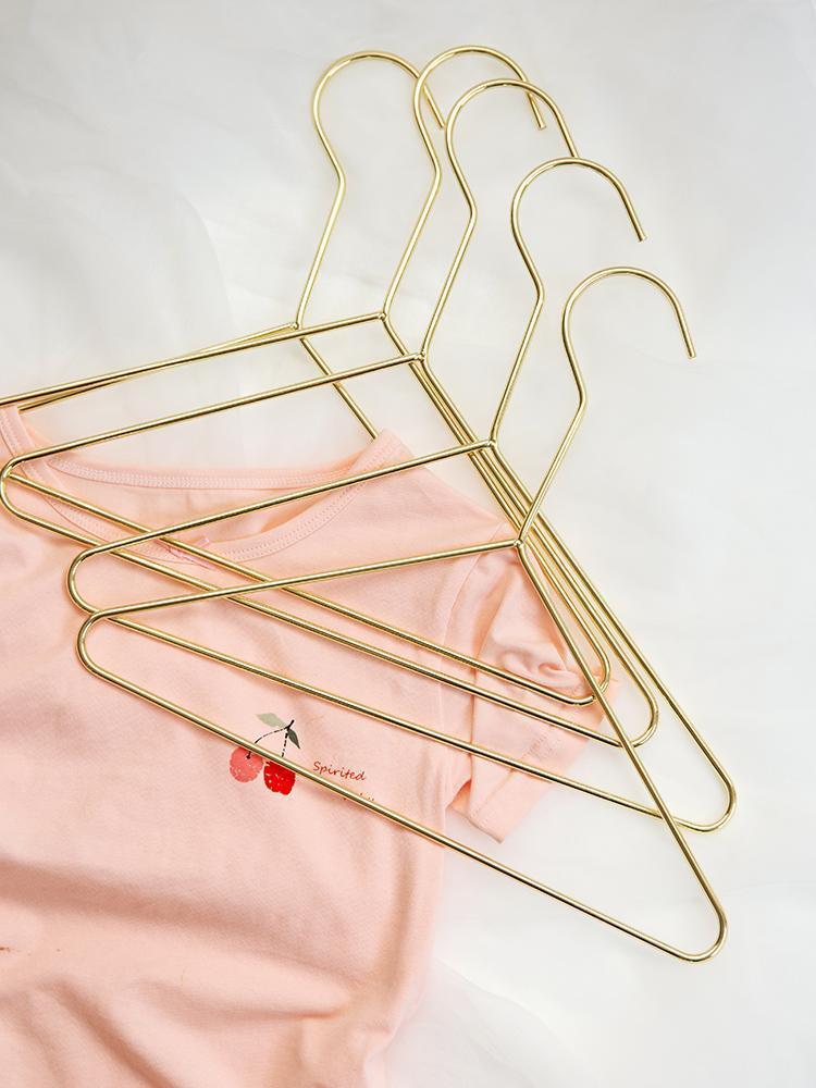 Gold Iron Mini Coat Hanger - Nordic Side - 