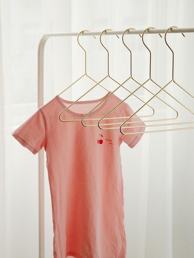 Gold Iron Mini Coat Hanger - Nordic Side - 