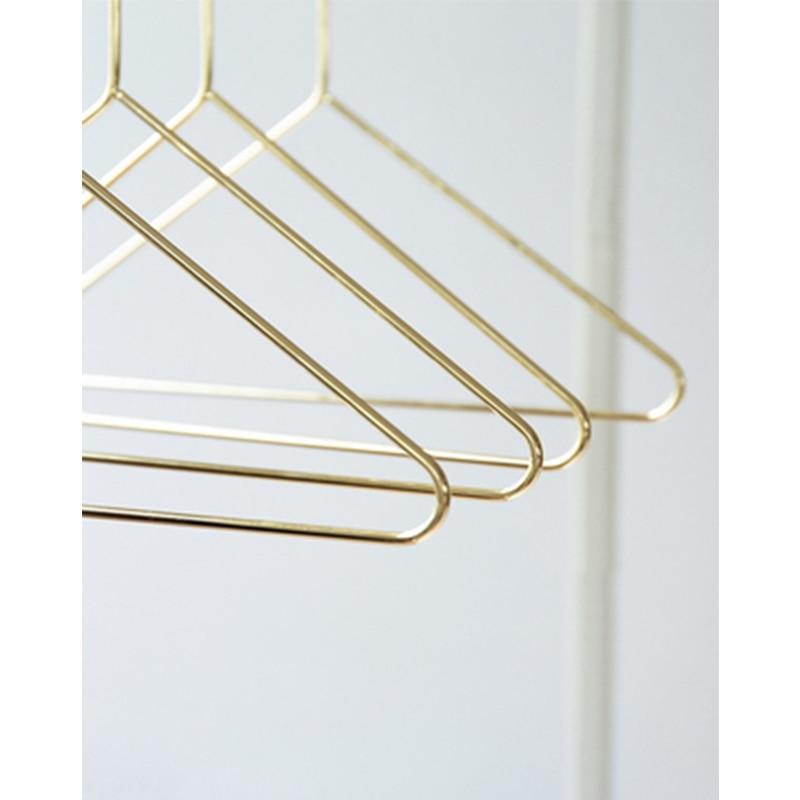 Gold Iron Mini Coat Hanger - Nordic Side - 