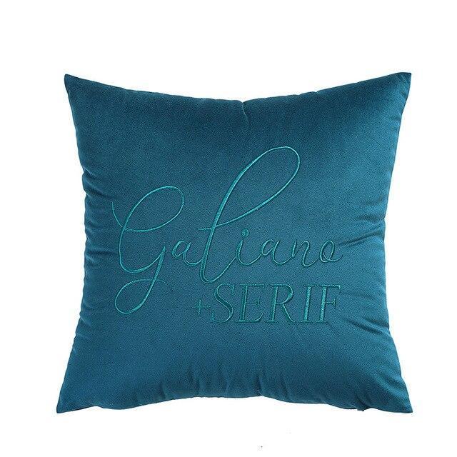 Modern Embroidery Cushion Cover - Nordic Side - 