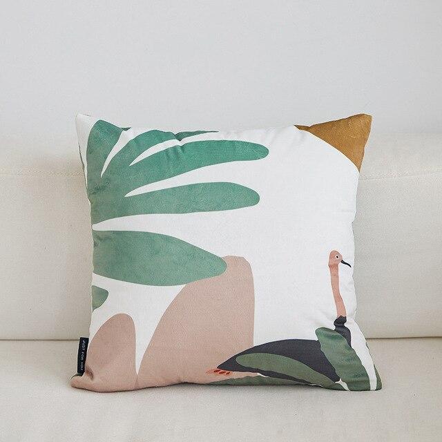 Fresh Plants Cushion Cover - Nordic Side - 