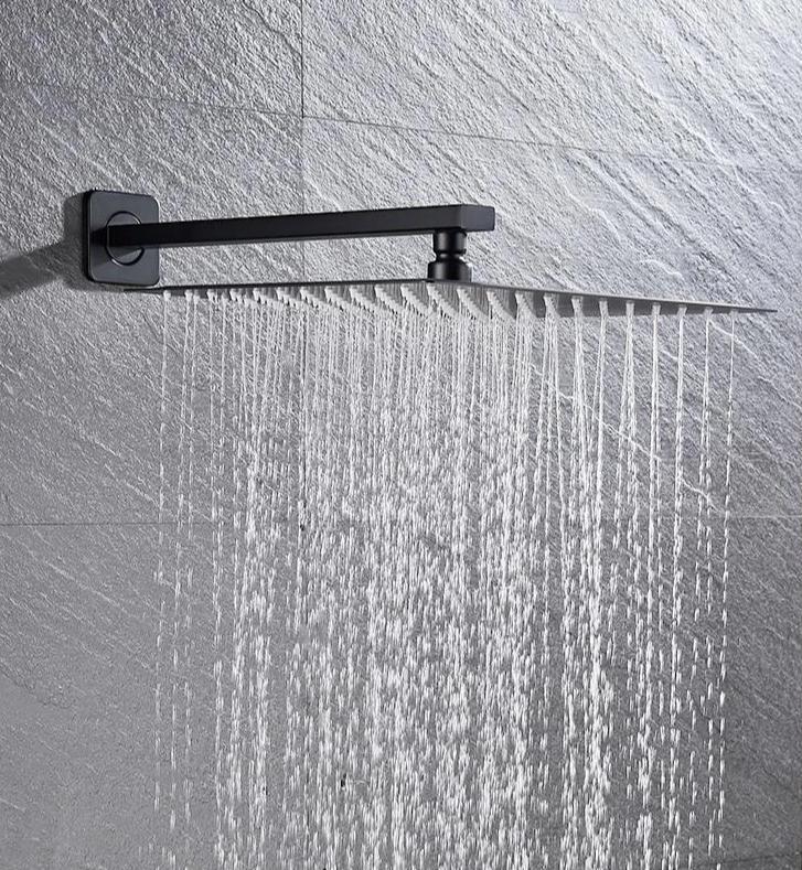 Danica - Matte Rainfall Shower Head - Nordic Side - 01-14, bathroom, bathroom-collection, modern-pieces