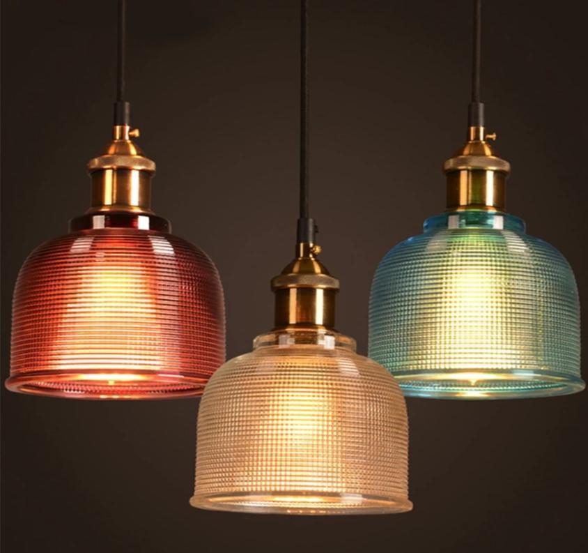 Sosie Retro Glass Pendant Light