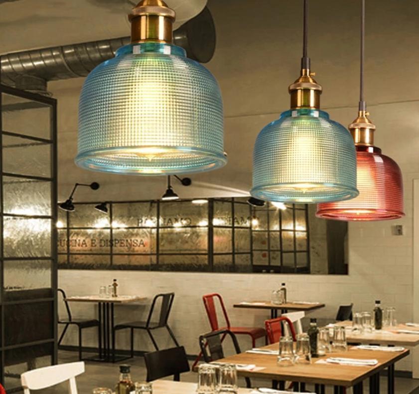 Sosie Retro Glass Pendant Light