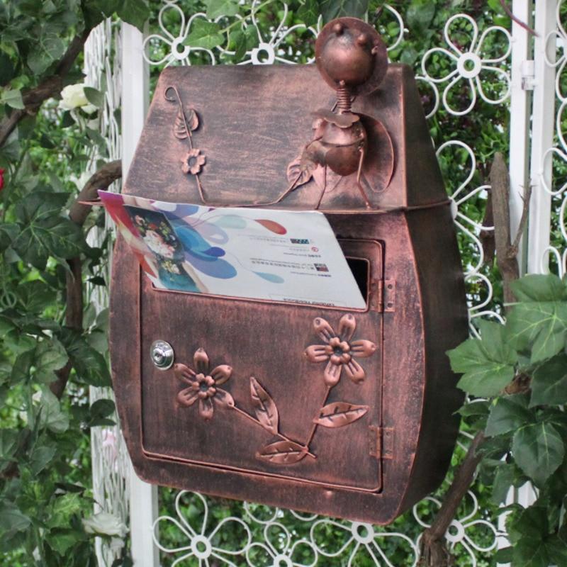 Chandler - Iron Retro Mailbox - Nordic Side - 11-28, modern-farmhouse