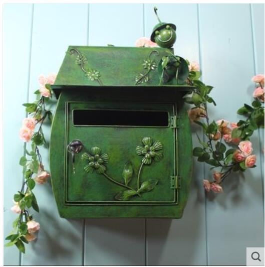 Chandler - Iron Retro Mailbox - Nordic Side - 11-28, modern-farmhouse