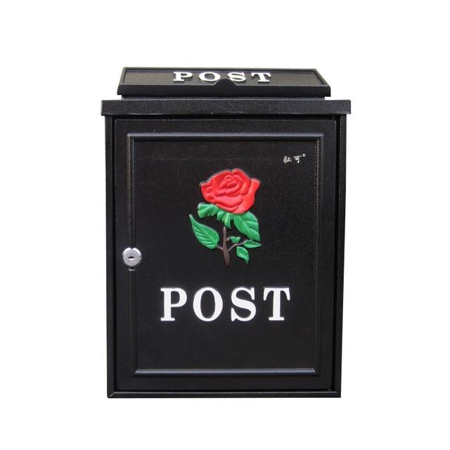 Blaise Retro Lockable Mailbox