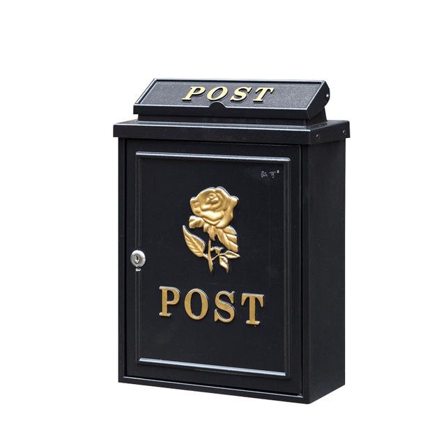 Blaise Retro Lockable Mailbox