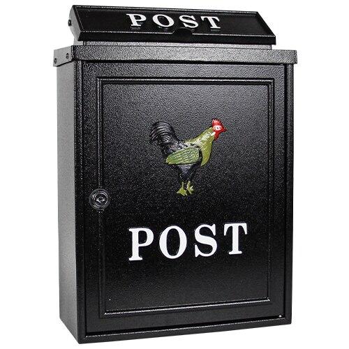 Blaise Retro Lockable Mailbox