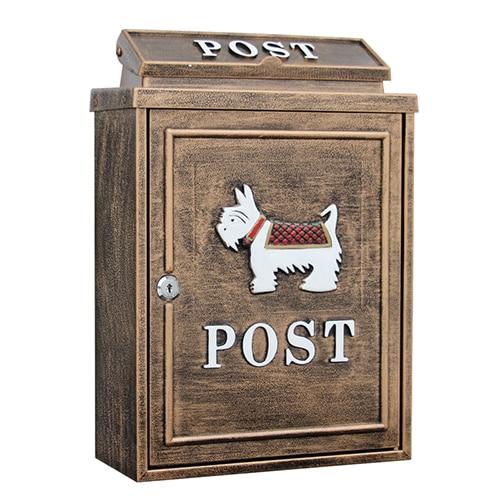 Blaise Retro Lockable Mailbox