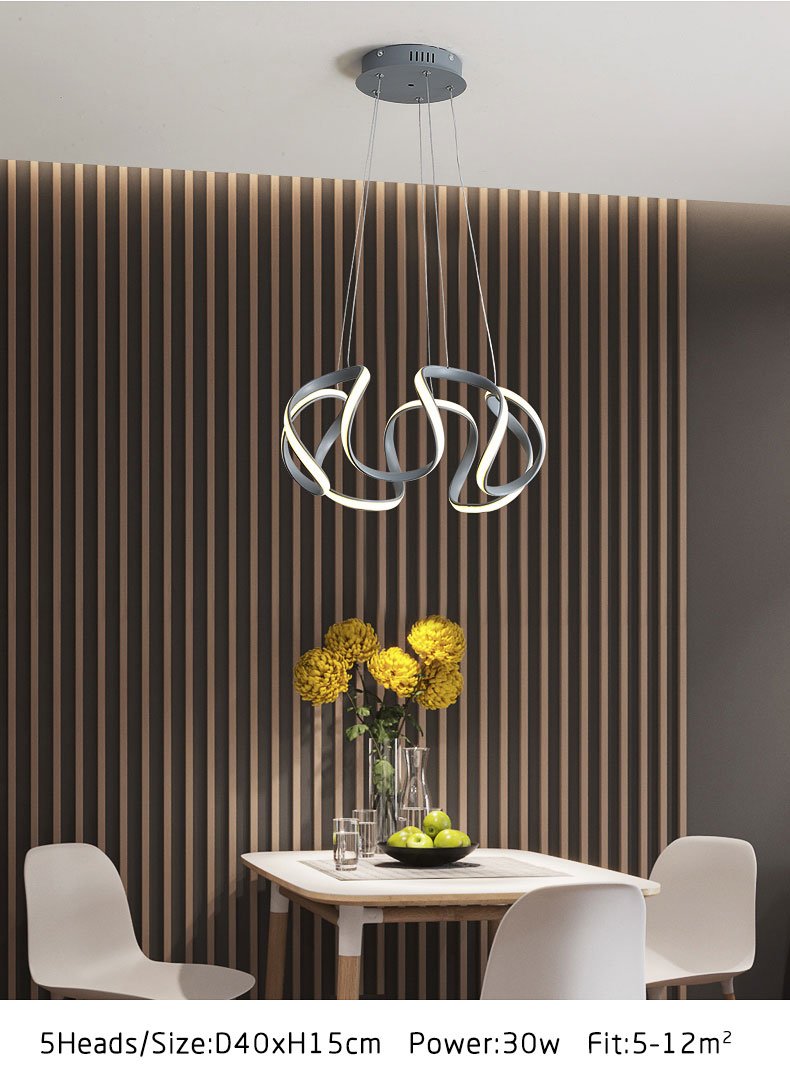 Rocco - Modern Abstract Chandelier - Nordic Side - 05-25, feed-cl1-lights-over-80-dollars