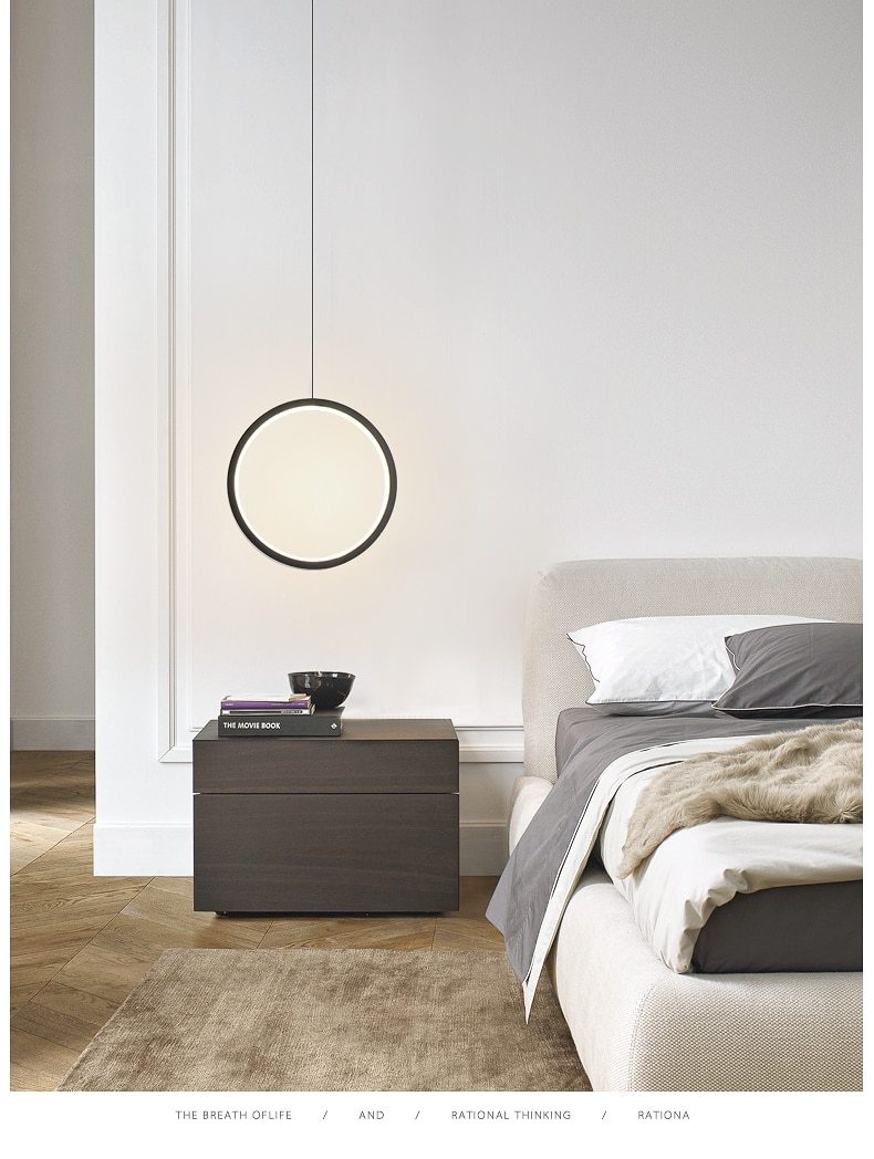 Kavita - Circular LED Hanging Light - Nordic Side - 5-22, feed-cl1-lights-over-80-dollars