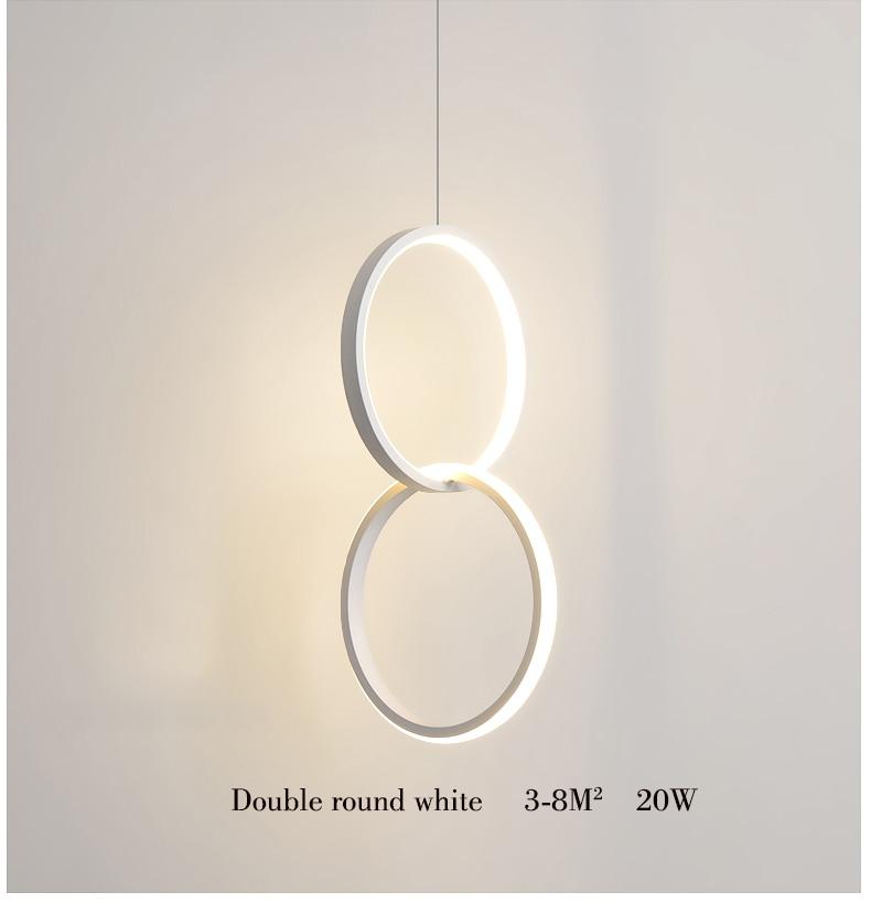 Kavita - Circular LED Hanging Light - Nordic Side - 5-22, feed-cl1-lights-over-80-dollars