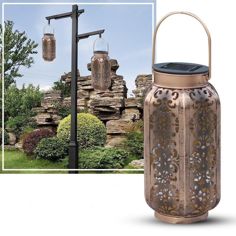 Soraya - LED Solar Powered Outdoor Moroccan Lamp - Nordic Side - 04-01