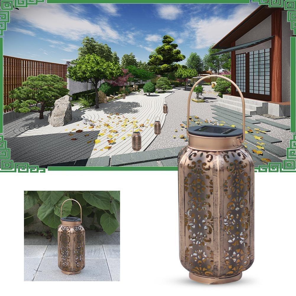 Soraya - LED Solar Powered Outdoor Moroccan Lamp - Nordic Side - 04-01