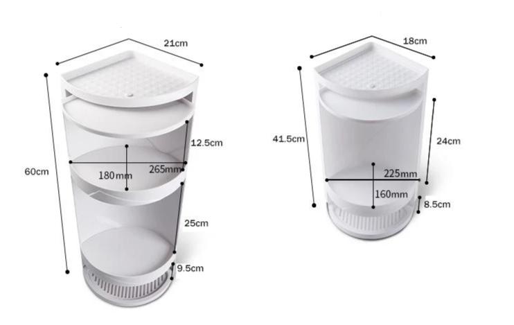 Harper - Rotating Bathroom Shelves - Nordic Side - 01-14