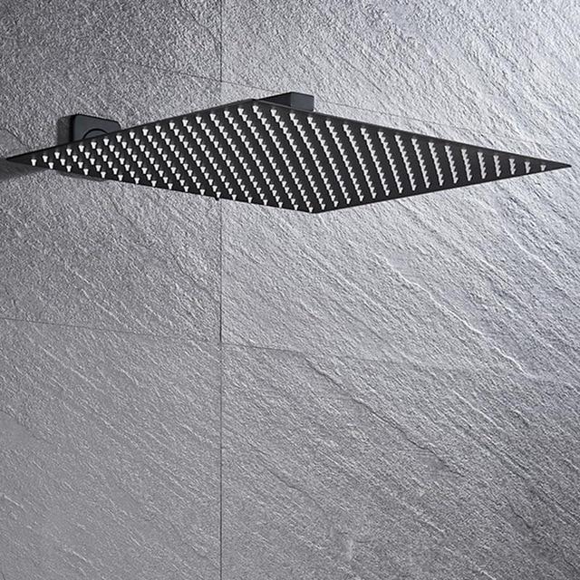 Arlo - Large Luxury Rainfall Shower Head - Nordic Side - 01-14, bathroom-collection, modern-pieces