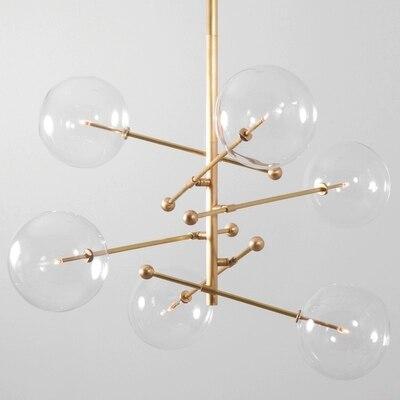 Atom GLASS GLOBE Chandelier - Nordic Side - 