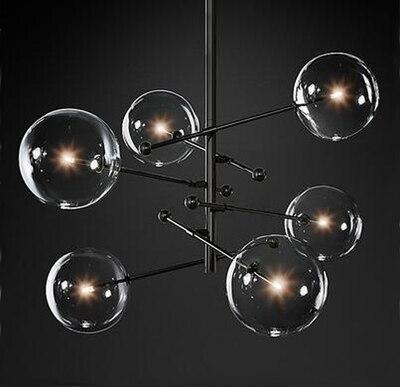 Atom GLASS GLOBE Chandelier - Nordic Side - 