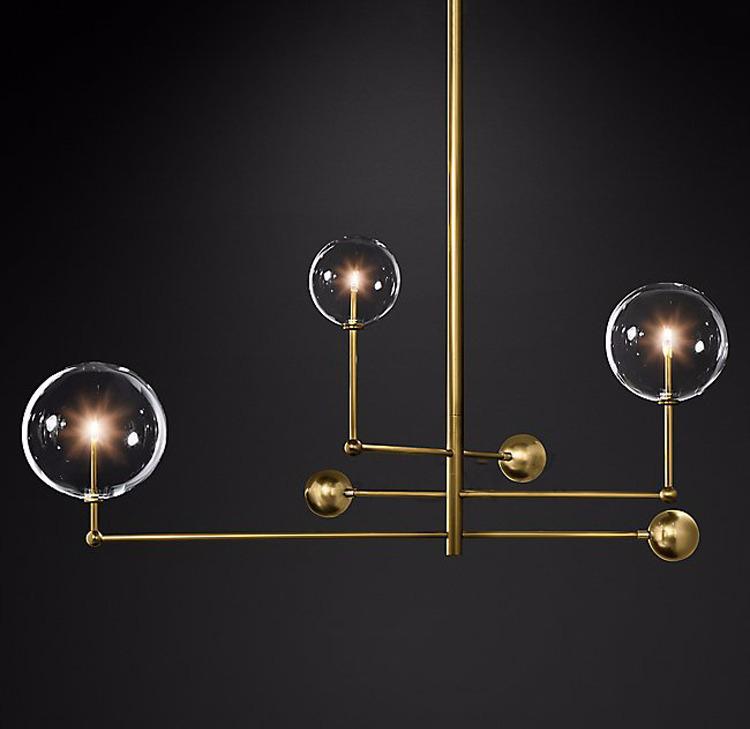 Atom GLASS GLOBE Chandelier - Nordic Side - 