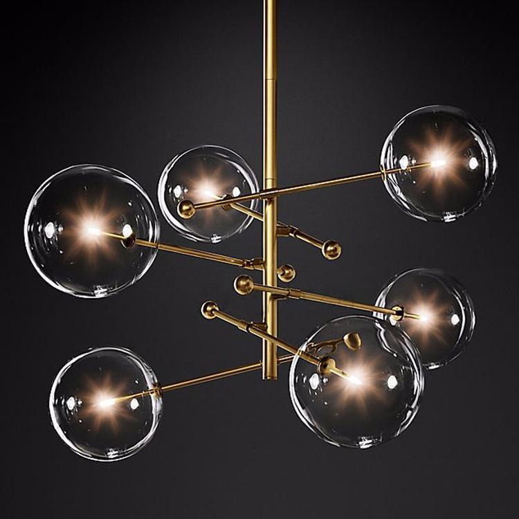 Atom GLASS GLOBE Chandelier - Nordic Side - 