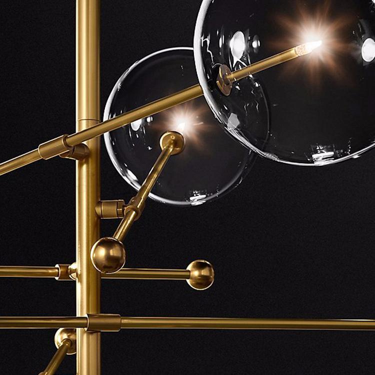 Atom GLASS GLOBE Chandelier - Nordic Side - 