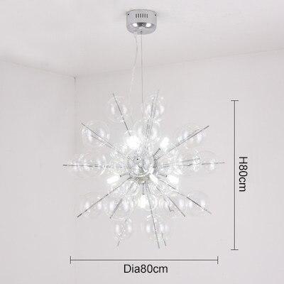 Nordic glass ball bubble Chandelier - Nordic Side - 