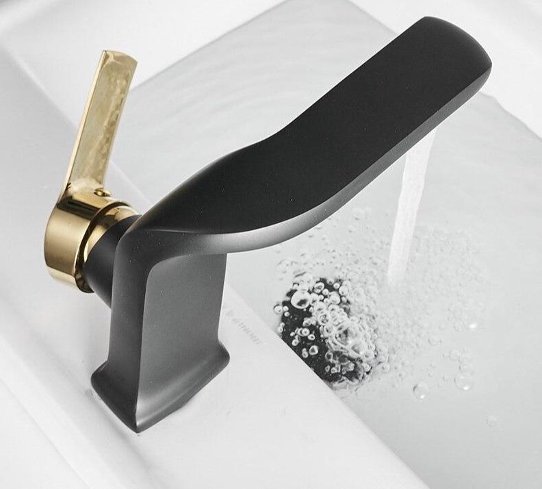 Specter - Curved Lux Bathroom Faucet - Nordic Side - 03-15, modern-pieces