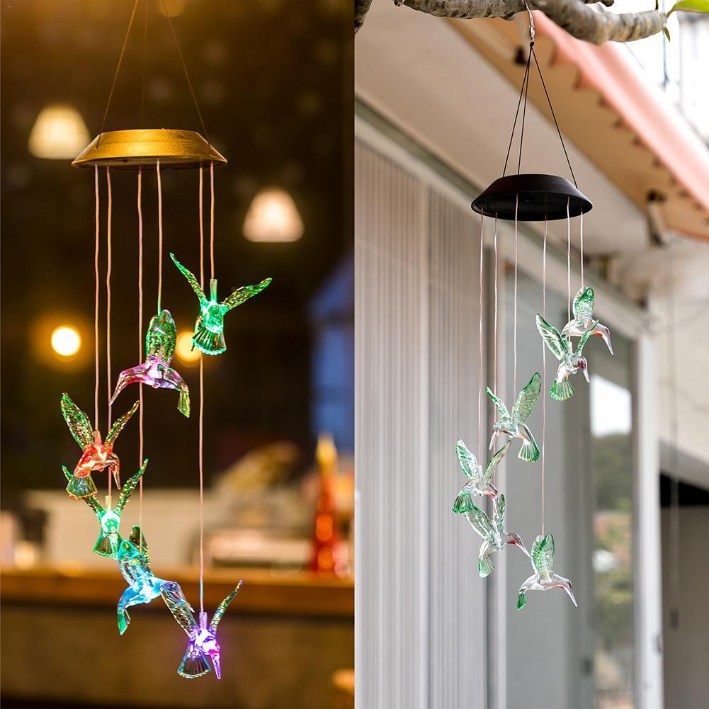 Hummingbird LED Wind Chime - Nordic Side - 08-17, fb