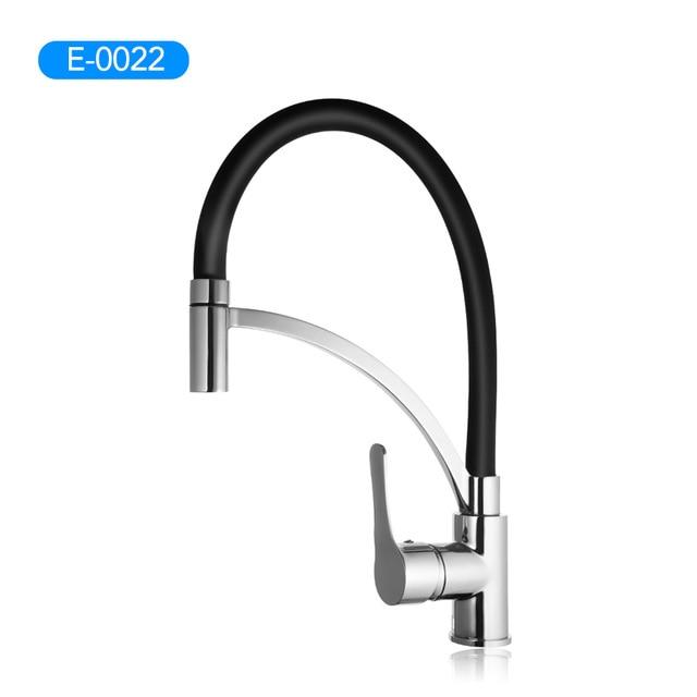 Lodge - Rotating Flexible Kitchen Faucet - Nordic Side - 03-15, modern-pieces