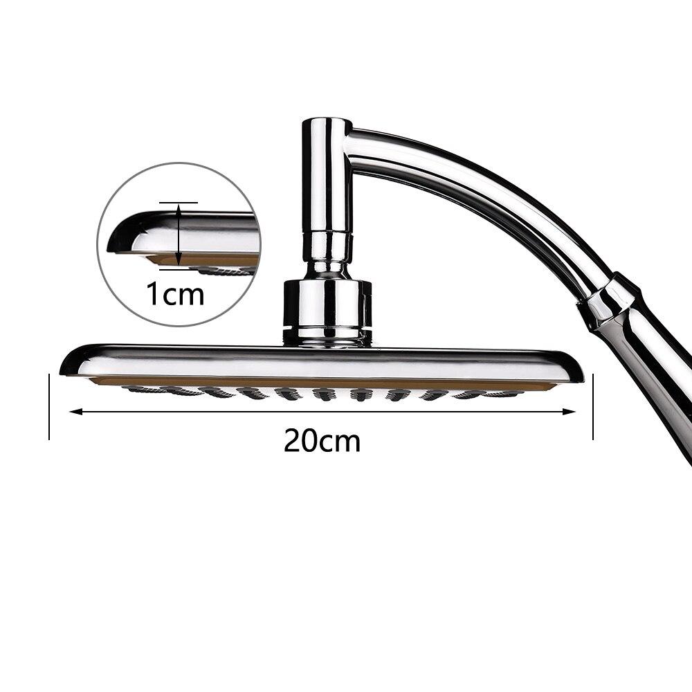 Kris - Square Rainfall Shower - Nordic Side - 03-12, modern-pieces