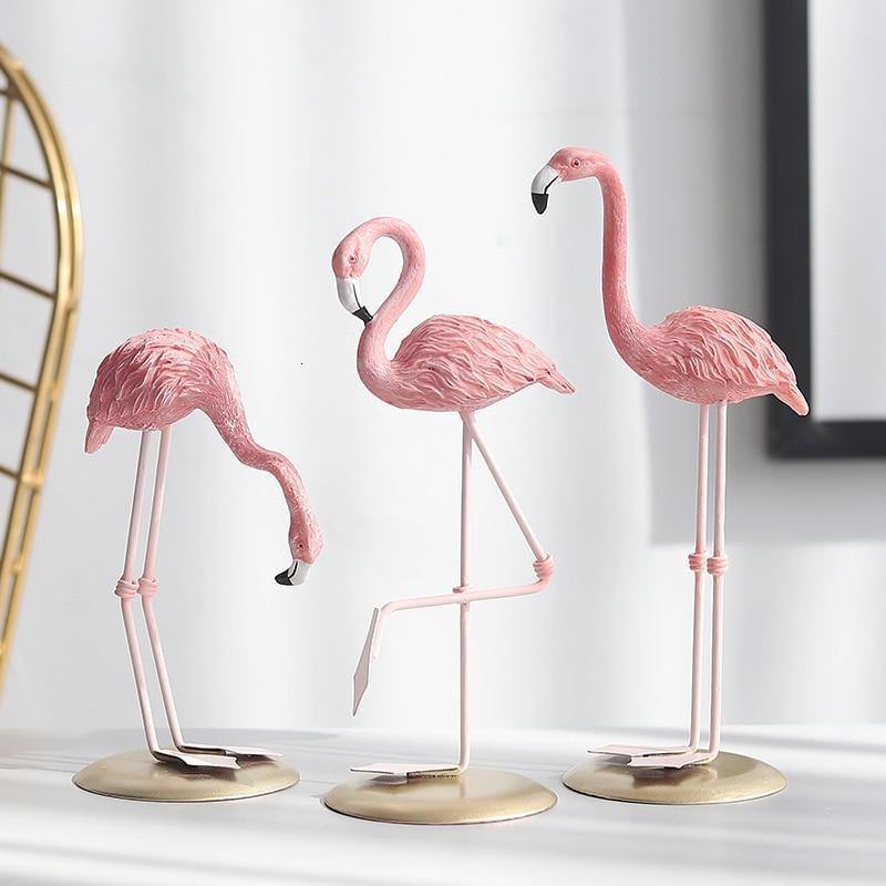 Decorative Flamingo Figurines - Nordic Side - flamingo