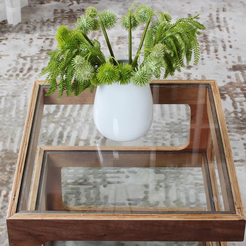 Thierry - Three Tier Walnut End Table - Nordic Side - 05-02, feed-cl0-over-80-dollars, feed-cl1-furniture, modern-furniture