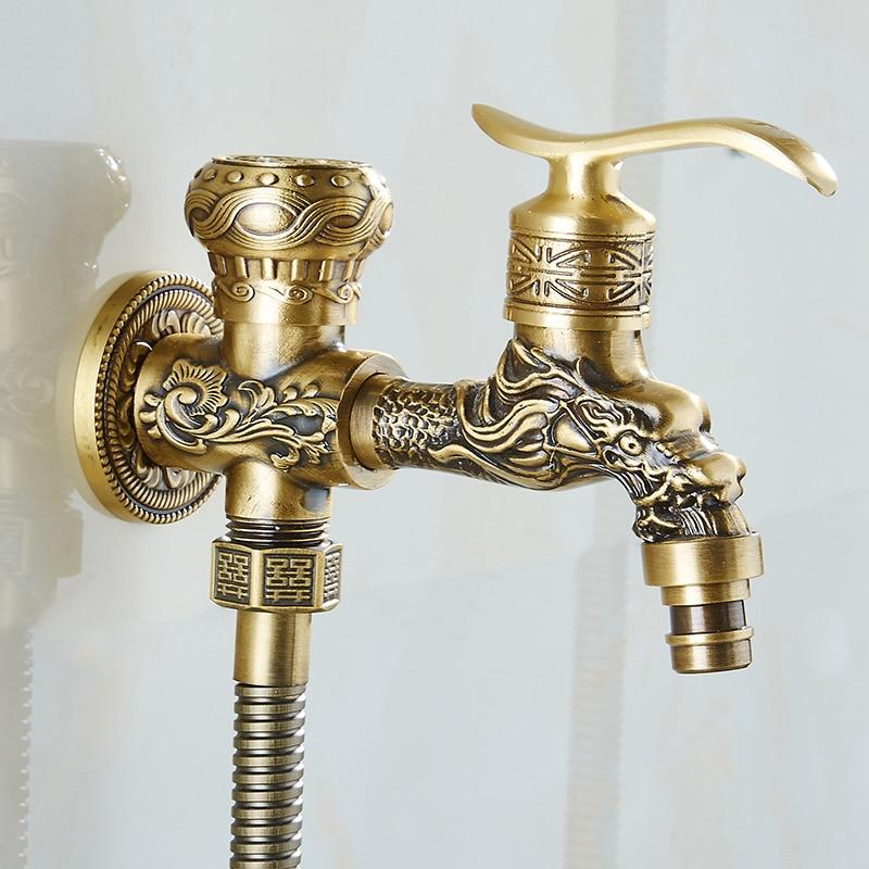 Felicia - Vintage Brass Wall Mounted Bidet - Nordic Side - 04-24, feed-cl0-over-80-dollars, modern-farmhouse