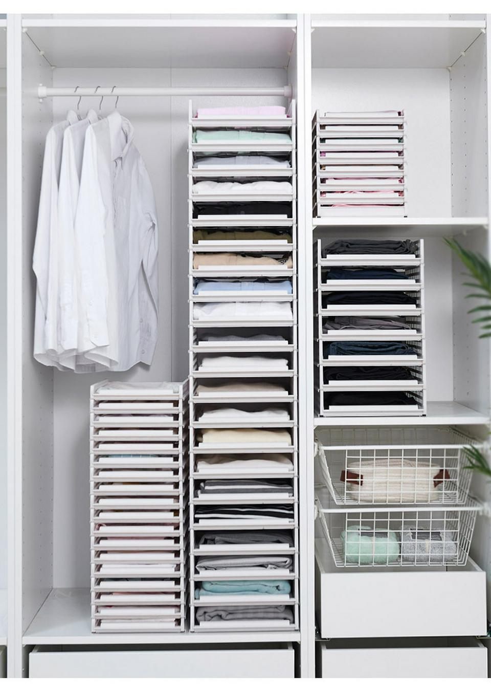 Stackable Wardrobe Baskets - Nordic Side - 04-23