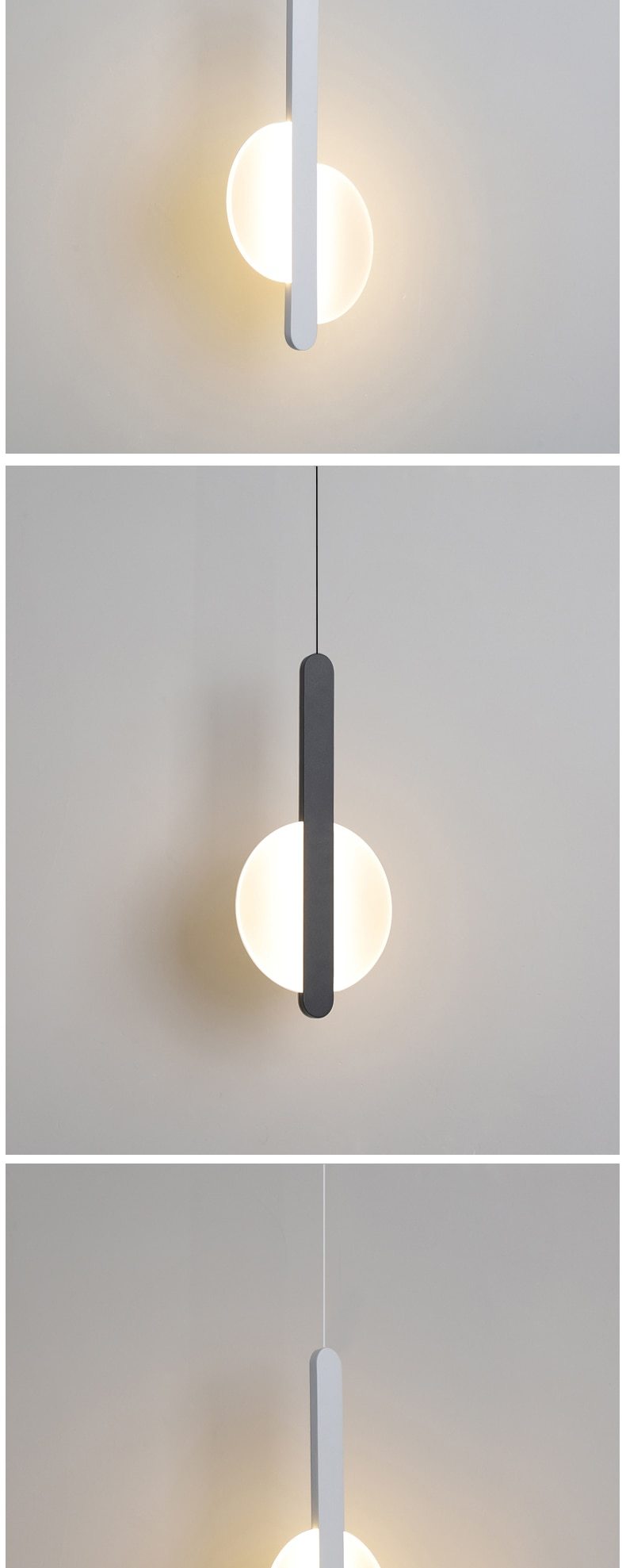 Declan - Modern LED Hanging Light - Nordic Side - 5-22, feed-cl1-lights-over-80-dollars