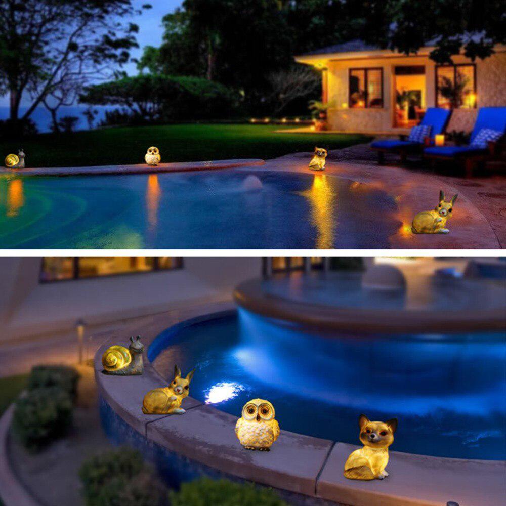 Woodland Animals LED Garden Lights - Nordic Side - 