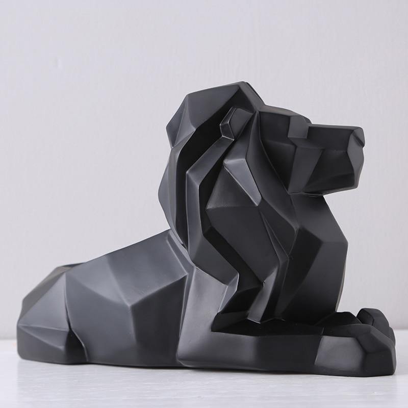 Decorative Lion Figurine - Nordic Side - lion