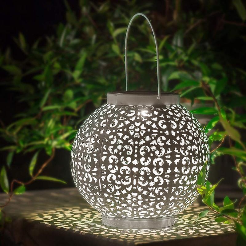 Bode - Round Solar Hanging Shadow Cast Lantern - Nordic Side - 06-23, feed-cl1-lights-over-80-dollars