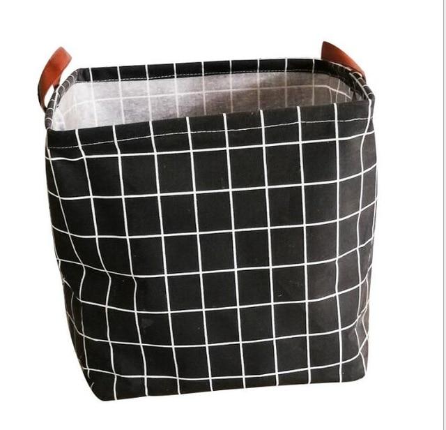 Alohaboho Handwoven Black and White Storage Collection