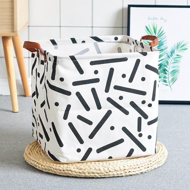 Alohaboho Handwoven Black and White Storage Collection