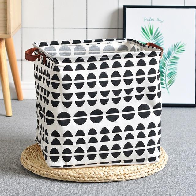 Alohaboho Handwoven Black and White Storage Collection