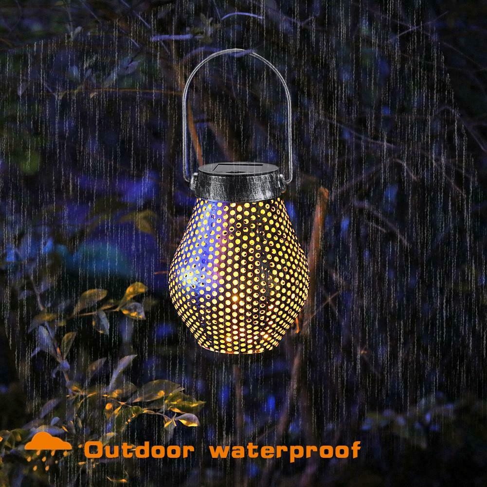 Zaid - Solar Outdoor Shadow Cast Lantern - Nordic Side - 06-22