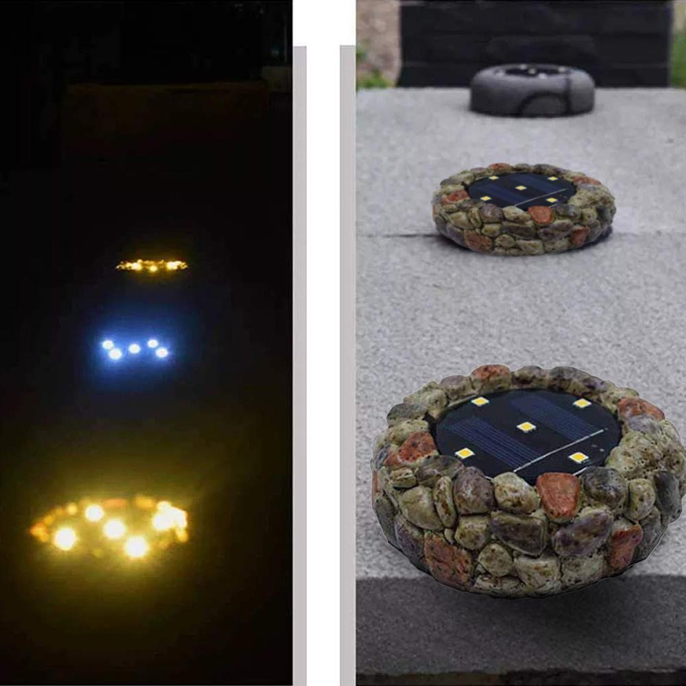 Cobblestone Solar LED Light - Nordic Side - 06-23, LED-lamp, light, lighting, solar-lamp