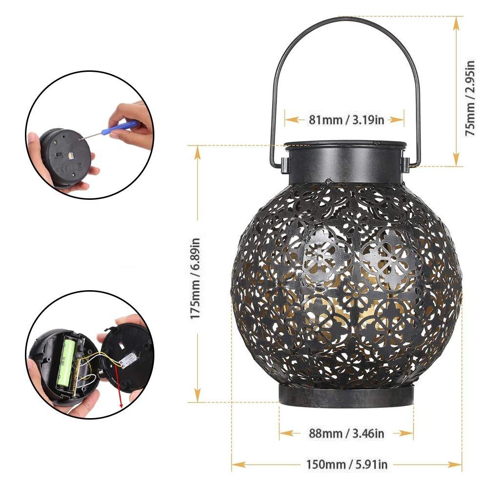 Imane - Outdoor Shadow Cast Lantern - Nordic Side - 06-22, feed-cl1-lights-over-80-dollars