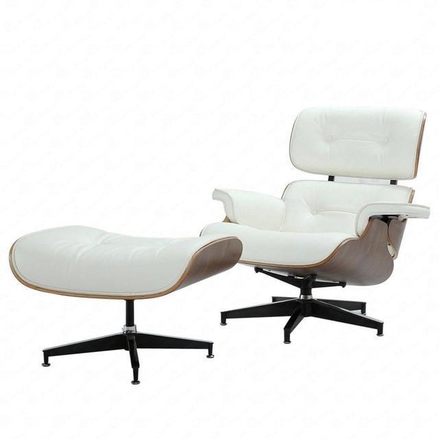 Sterling Mid-Century Lounge Chair & Ottoman - Nordic Side - 