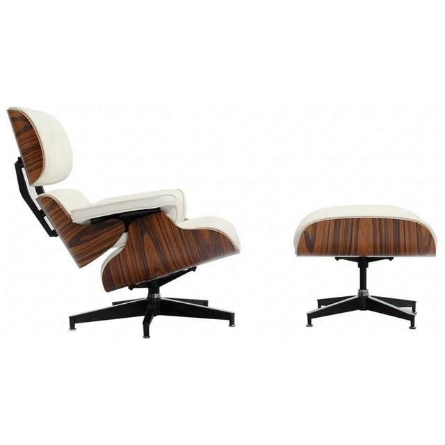 Sterling Mid-Century Lounge Chair & Ottoman - Nordic Side - 