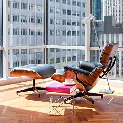 Sterling Mid-Century Lounge Chair & Ottoman - Nordic Side - 