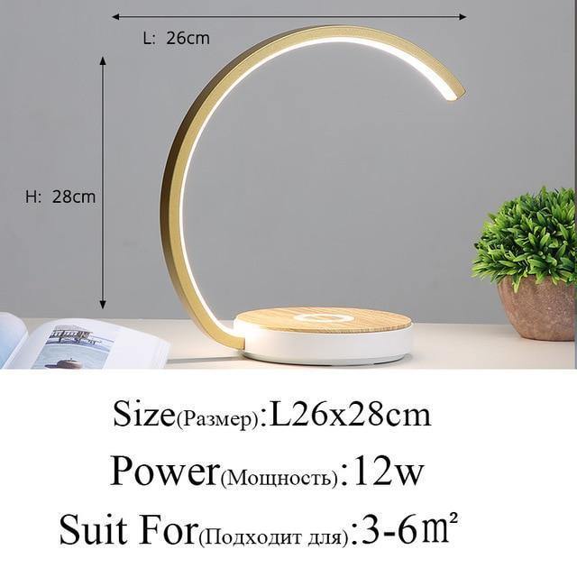 Cresent's Force - Nordic Side - tablelamp